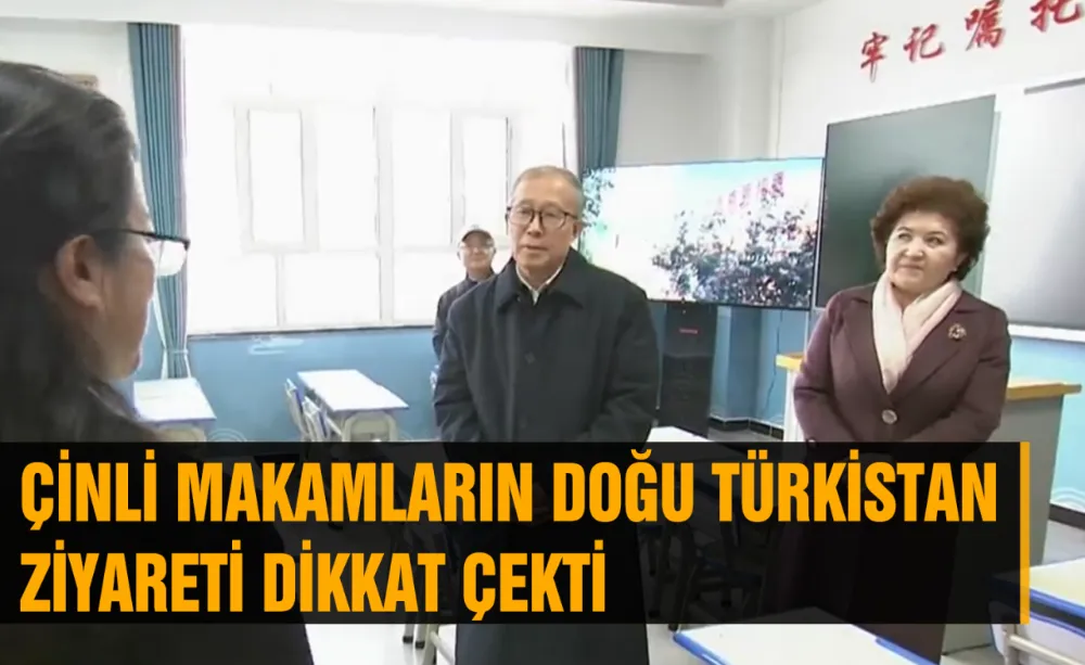 Çinli makamların Doğu Türkistan ziyareti dikkat çekti