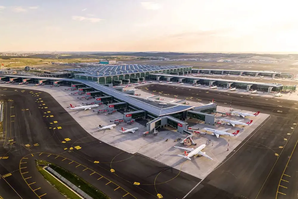 İstanbul Havalimanı yoğunlukta Avrupa