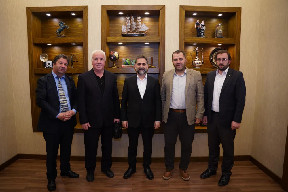 Erzurum TYB Şube Yönetiminden Başkan Uçar’a hayırlı olsun ziyareti