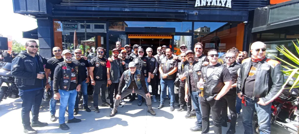 Harley Sahipleri Kulübünden muhteşem organizasyon