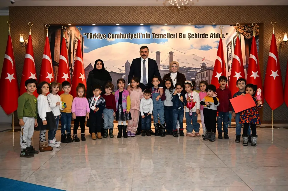 Erzurum Valisi Mustafa Çiftçi’nin 23 Nisan Ulusal Egemenlik ve Çocuk Bayramı Kutlama Mesajı