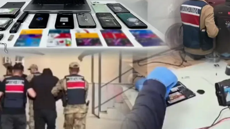 Siber suçlara yönelik operasyonlarda 61 şüpheli gözaltında