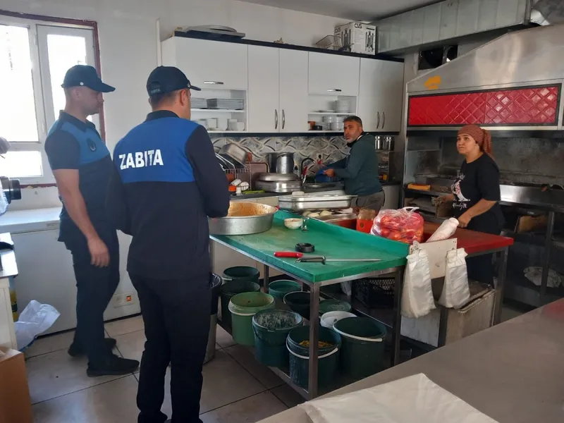 Adıyaman zabıta ekiplerinden lokanta ve restoran denetimi 