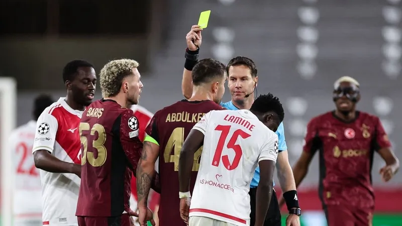 Galatasaray, Şampiyonlar Ligi’nde Monaco deplasmanından 1-0 mağlup ayrıldı