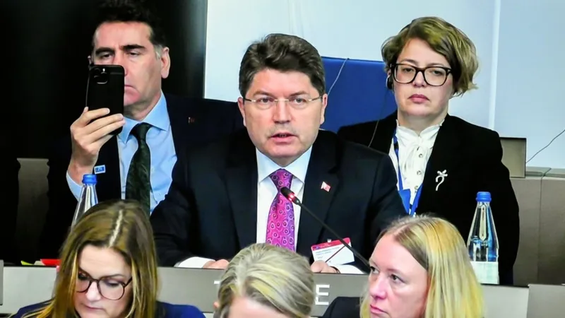 Bakan Tunç, Avrupa Konseyi Konferansı’nda göç ve insan haklarını ele aldı 