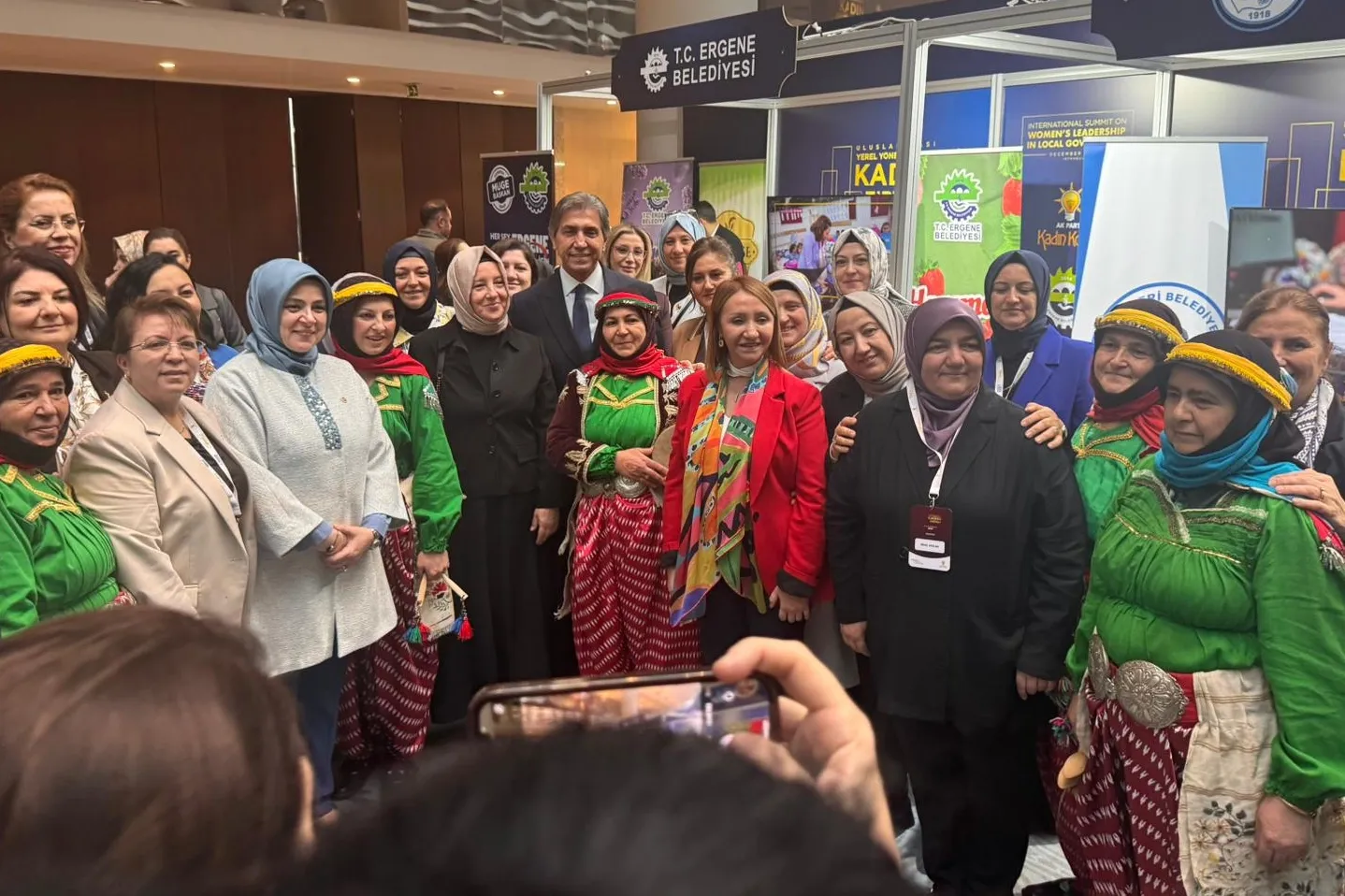 Bilecik Pazaryeri standı zirvede yoğun ilgi gördü