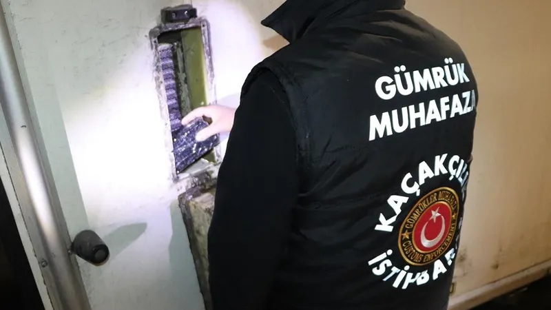 Gürbulak Gümrük Kapısı’nda 1,1 milyar liralık uyuşturucu ele geçirildi