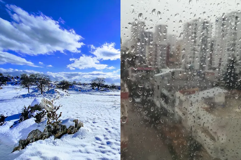 Mersin’de yağışlı hava etkili oluyor