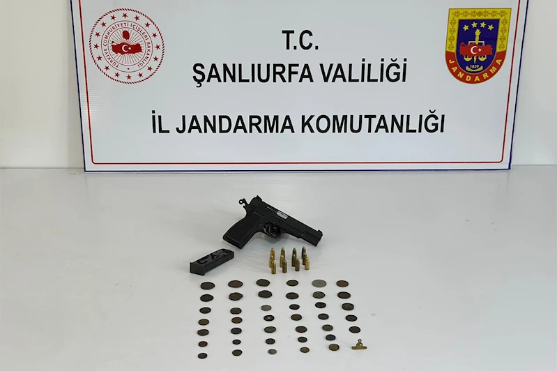 Şanlıurfa’da tarihi eser operasyonu